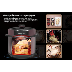 Nồi áp suất điện đa năng Sunhouse SHD1657