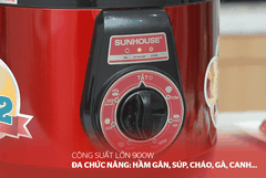 Nồi áp suất điện đa năng Sunhouse SHD1552