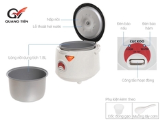 Nồi cơm điện Cuckoo CR-1021 1.8L (Bản xuất khẩu)