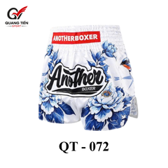 Quần Muay Thái Another Boxer Chính Hãng Muay Thai Short Chất Liệu Satin Cao Cấp | QT-072