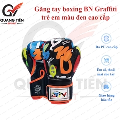 Găng Tay boxing trẻ em BN GRAFFITI 6OZ cao cấp chính hãng
