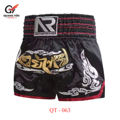 Quần Muay Thái Another Boxer Chính Hãng Muay Thai Short Chất Liệu Satin Cao Cấp | QT-063