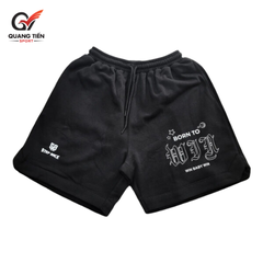 Quần Bóng Rổ Stepback Win Short In Black