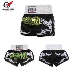 Quần Muay Thái Another Boxer – Đen Xanh New