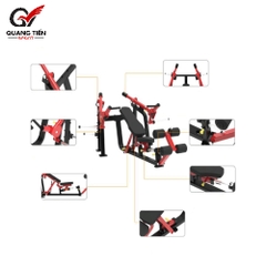 Impulse SL7046 Máy tập đẩy ngực đa năng 3 trong 1 [Super Chest Press]