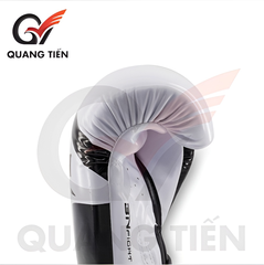 Găng Tay Boxing,tán thủ cao cấp BN  ( Trắng Đen )