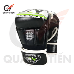 Găng Tay hở ngón MMA BN Găng tay BN MMA cao cấp - MMA Gloves - màu xám