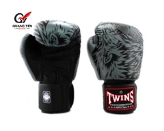 Găng Tay Boxing Twins FBGVL3-50 SÓI XÁM