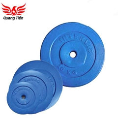 Tạ bánh đĩa nhựa giá rẻ nhất, bền đẹp nhất