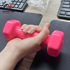 Tạ Tập Gym Tại Nhà KingBox,Tạ Tay Chất Liệu Gang Bọc Cao Su Chống Xước Vỡ Sàn Cân Nặng 1kg (giá 1 quả)