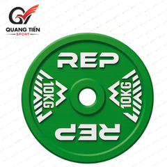 Đĩa tạ gang thi đấu Calibrated REP từ 10kg đến 25kg (Giá 1 cặp)