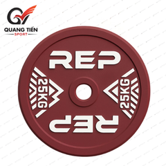 Đĩa tạ gang thi đấu Calibrated REP - Giá nguyên set từ 10kg đến 25kg