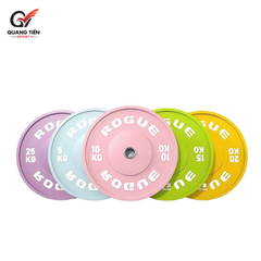Tạ bánh Rogue pastel cao cấp (set 5kg - 25kg)