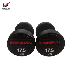 Tạ tay thép bọc cao su IronBull IR04 nhập khẩu 17.5kg ( giá 1 quả )