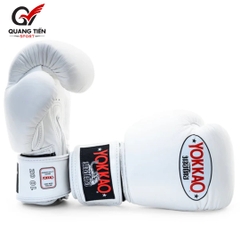 Găng Boxing YOKKAO Matrix – White BYGL-X-4