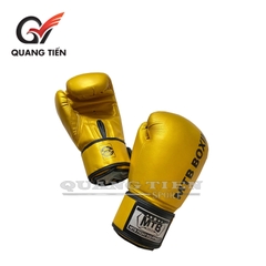 Găng tay Boxing MTB Max màu vàng đồng chính hãng siêu đẹp