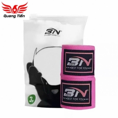 Băng đa cuốn tay boxing BN co dãn tặng kèm túi đựng chính hãng (3m)