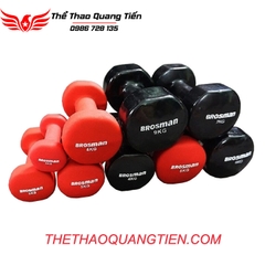Tạ tay cao su brosman chính hãng 3 kg ĐEN (giá 1 chiếc )