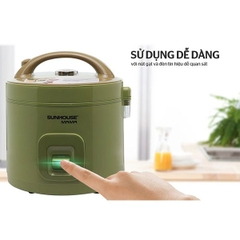 Nồi cơm điện 1.8L Sunhouse Mama SHD8665G