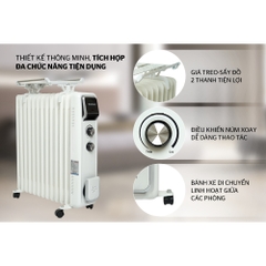 Máy sưởi dầu 13 lá Sunhouse SHD7084