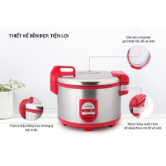 Nồi cơm điện 5.6L Sunhouse SH866