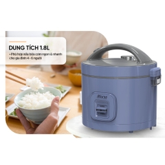 Nồi cơm điện 1.8L Sunhouse Mama SHD8666V