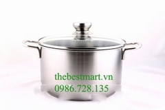Bộ Nồi Inox 3 đáy Fivestar 4 Maylay New QT54