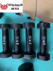 Tạ tay gang đúc liền khối 8 kg loại đẹp 2021 (giá 1 chiếc)