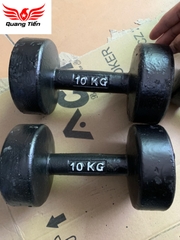 Tạ tay gang đúc liền khối 8 kg loại đẹp 2021 (giá 1 chiếc)