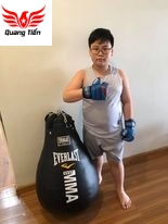 Bao đấm quả lê MMA Evelast
