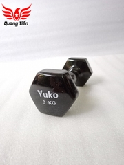 Tạ tay cao su cao cấp Yuko 3 kg (giá 1 chiếc )