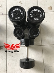 Tạ tay gang liền khối tay inox 4 kg ( giá 1 chiếc )