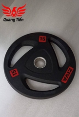 Tạ bánh Cao su Ziva cao cấp nhập khẩu 15 kg 2021