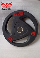 Tạ bánh Cao su Ziva cao cấp nhập khẩu 15 kg 2021