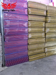 Thảm xốp phòng tập võ thuật , thể dục , thể thao , boxing , gym 1mx1m màu ghi đen (1 tấm)