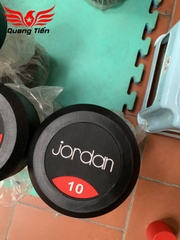 Tạ tay cao su Jordan 10kg cao cấp chính hãng QT21 ( giá 1 chiếc)