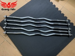 Đòn tạ chữ Z phi 27 mạ crom hàng nhập khẩu siêu đẹp (ốc có chốt) QT-304