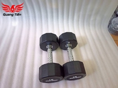 Tạ tay bọc cao su Iron Grip 10 kg (1 chiếc)