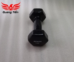 Tạ tay cao su cao cấp Kenza 3 kg (giá 1 quả)