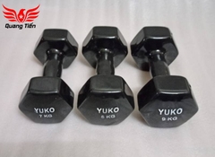 Tạ tay cao su cao cấp Yuko 8 kg (giá 1 quả)