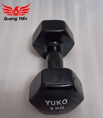Tạ tay cao su cao cấp Yuko 9 kg (giá 1 quả)