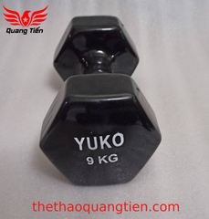 Tạ tay cao su cao cấp Yuko 9 kg (giá 1 quả)