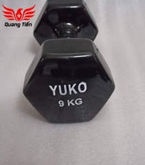 Tạ tay cao su cao cấp Yuko 9 kg (giá 1 quả)