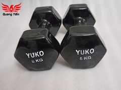 Tạ tay cao su cao cấp Yuko 9 kg (giá 1 quả)