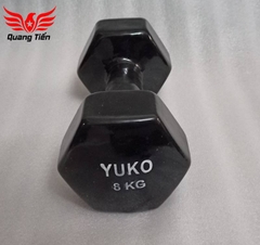 Tạ tay cao su cao cấp Yuko 9 kg (giá 1 quả)