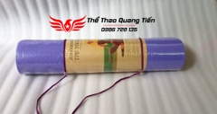 Thảm tập Yoga cao cấp định tuyến nhập khẩu 6 li 2 lớp chính hãng màu tím nhạt