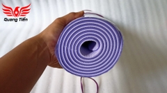 Thảm tập Yoga cao cấp định tuyến nhập khẩu 6 li 2 lớp chính hãng màu tím nhạt