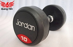 Tạ tay cao su Jordan 10kg cao cấp chính hãng QT21 ( giá 1 chiếc)