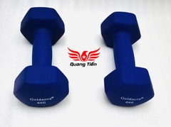 Tạ tay thép bọc su chất liệu nhung gai cao cấp Goldnova 6kg (giá 1 chiếc)