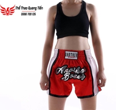 Quần Muay Thái Another Boxer Chính Hãng Muay Thai Short Chất Liệu Satin Cao Cấp | QT-019